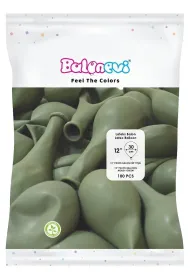 GoParty Balony lateksowe Pastel zgni�ozielone 30cm