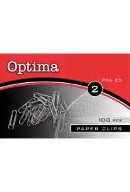 Optima Spinacz metalowy 25mm