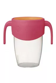 b.box Kubek 360 do nauki picia dla dzieci kubek treningowy niekapek strawberry shake 250 ml