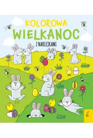 Kolorowa Wielkanoc z naklejkami