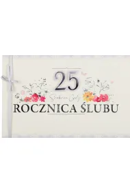 Karnet okazjonalny B6 z kopert� 25 Rocznica �lubu PAN DRAGON HM200-3230