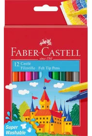 Faber-Castell Flamastry Zamek 12 szt.