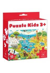 Puzzle 30 el. Kids Dzikie Zwierz�ta 3+ Kangur