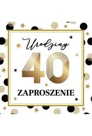 Armin Style Zaproszenie Urodziny 10 szt.