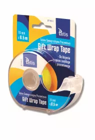 Tetis Tama z podajnikiem Gift Wrap Tape 19mm x 8.5m