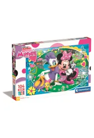Puzzle 104 el. Maxi SuperColor. Minnie Happy Helpers Clementoni