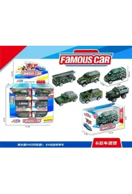 Auto metalowe MIX Merkpol