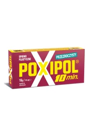 Bripox LUZ: Spoiwo do metalu, przezroczyste Poxipol 21 g
