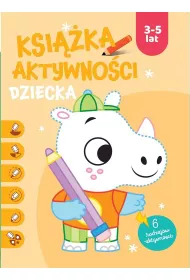 Ksi��ka aktywno�ci dziecka 3-5 lat. Pomara�czowa