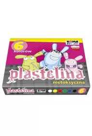 Koma-Plast Plastelina 6 szt.