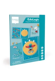 Uk�adanka magnetyczna kszta�ty i kolory Kosmos Scratch