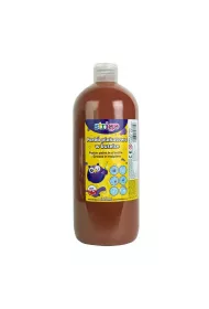 Strigo Farba plakatowa w butelce br�zowa 1000 ml