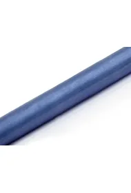 PartyDeco Organza mglisty niebieski 0,36x9m