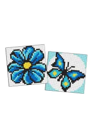 Diamentowa mozaika na magnesie IDEYKA 9x9 cm kids kolor niebieski