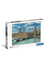 Puzzle 3000 el. HQ The Houses Of Parliament Clementoni