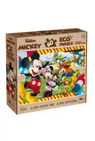 Puzzle dwustronne eko 60 el. Myszka Miki Lisciani