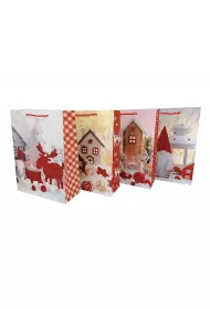 Adar Torebka prezentowa z motywem �wi�tecznym MIX