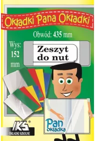 Iks Okadka zeszytowa na nuty 25 szt.
