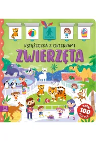 Zwierz�ta. Ksi��eczka z okienkami. 100 okienek - 100 s��w