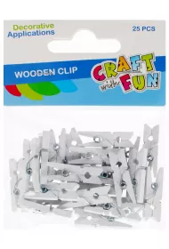 Craft with Fun Spinacze drewniane 2.5 cm