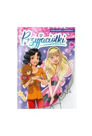 Przyjaci�ki. Kolorowanka z naklejkami