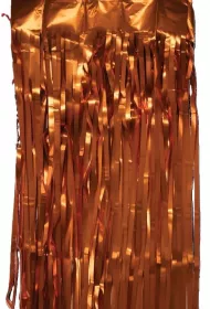 GoParty Kurtyna dekoracyjna pomara�czowa 100x200cm