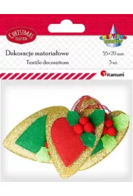 Titanum Filcowe serca 3 szt.