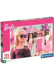 Puzzle 104 elementy Barbie CLEMENTONI 25006