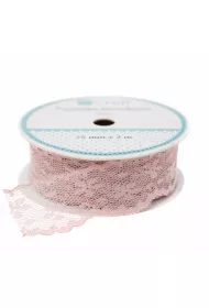 Dalprint Wst��ka dekoracyjna r�owa 25mm x 2m