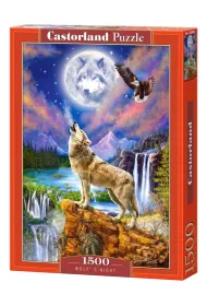 Puzzle 1500 el. Wolf's Night Castorland
