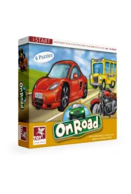 Puzzle - 6 obrazk�w pojazd�w Toy Kraft