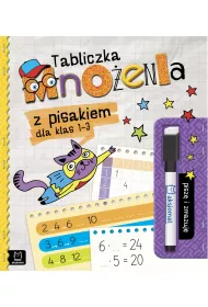 Tabliczka mno�enia z pisakiem dla klas 1-3. Pisz� i zmazuj�