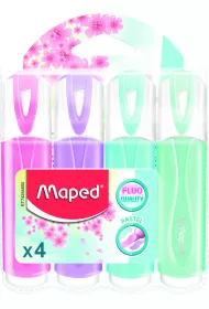 Maped Zakre�lacz Fluo Peps pastel 4 kolory
