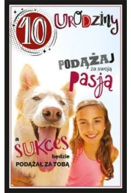 AbCard Kartka okoliczno�ciowa Urodziny 10 U96