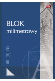 St. Majewski Blok milimetrowy Unipap A4 20 kartek