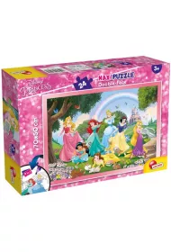 Puzzle dwustronne 24 el. Princess Plus Lisciani