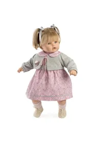 Lalka hiszpa�ska dziewczynka z kucykami 62cm Berbesa