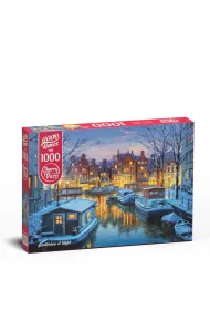 Puzzle 1000 el. Amsterdam at Night CherryPazzi
