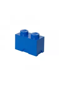Pojemnik klocek LEGO Brick 2 Niebieski