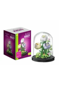 Klocki kwiaty Tulipany pod kloszem 139el 136948