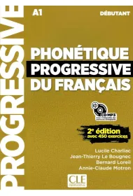 Phonetique Progressive de Francais 2Ed Niveau Debutant Podr�cznik + CD audio