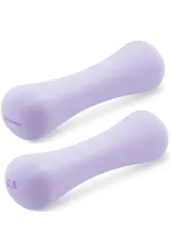 Zestaw hantli 2x0,5kg Bone fiolet