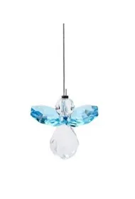 Zawieszka Crystal angel - Aquamarine