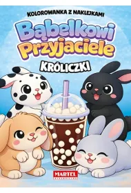 Kolorowanka z naklejkami. B�belkowi przyjaciele. Kr�liczki