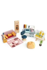 Meble do domku dla lalek - pok�j m�odzie�owy Tender Leaf Toys