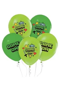 Godan Balony Game On 5 szt.