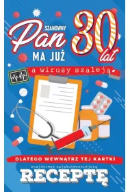 Yeku Karnet Urodzinowy z recept� 30 JCX-045