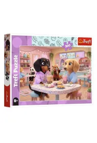 Puzzle 300el Jamniki w kawiarni TREFL  23050