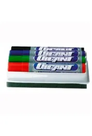 Kamet Marker do tablic sucho�cieralnych z g�bk� 4 szt.