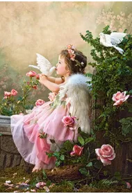 Puzzle 1000 el. Angel Kisses Castorland